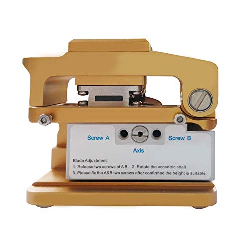 High Precision MTW S09 Optical Fiber Cleaver - Professional Fiber Optic Cable Cutter Tool for Fast & Accurate Splices | Ideal for Telecom, Data Centers & Network Installations