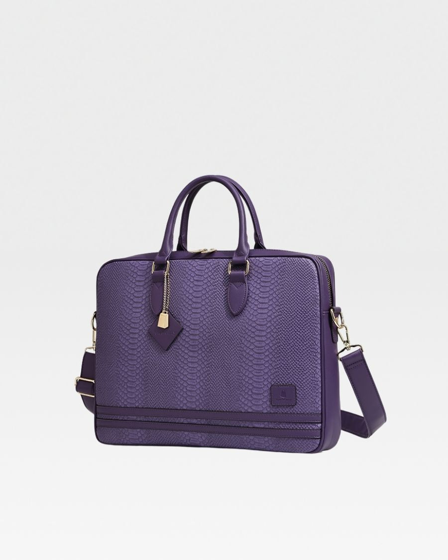 Stylish Apollo 1 Purple Laptop Bag for Men & Women - Perfect for Work, Travel & College | Durable 15.6 Inch Laptop Backpack with USB Charging Port