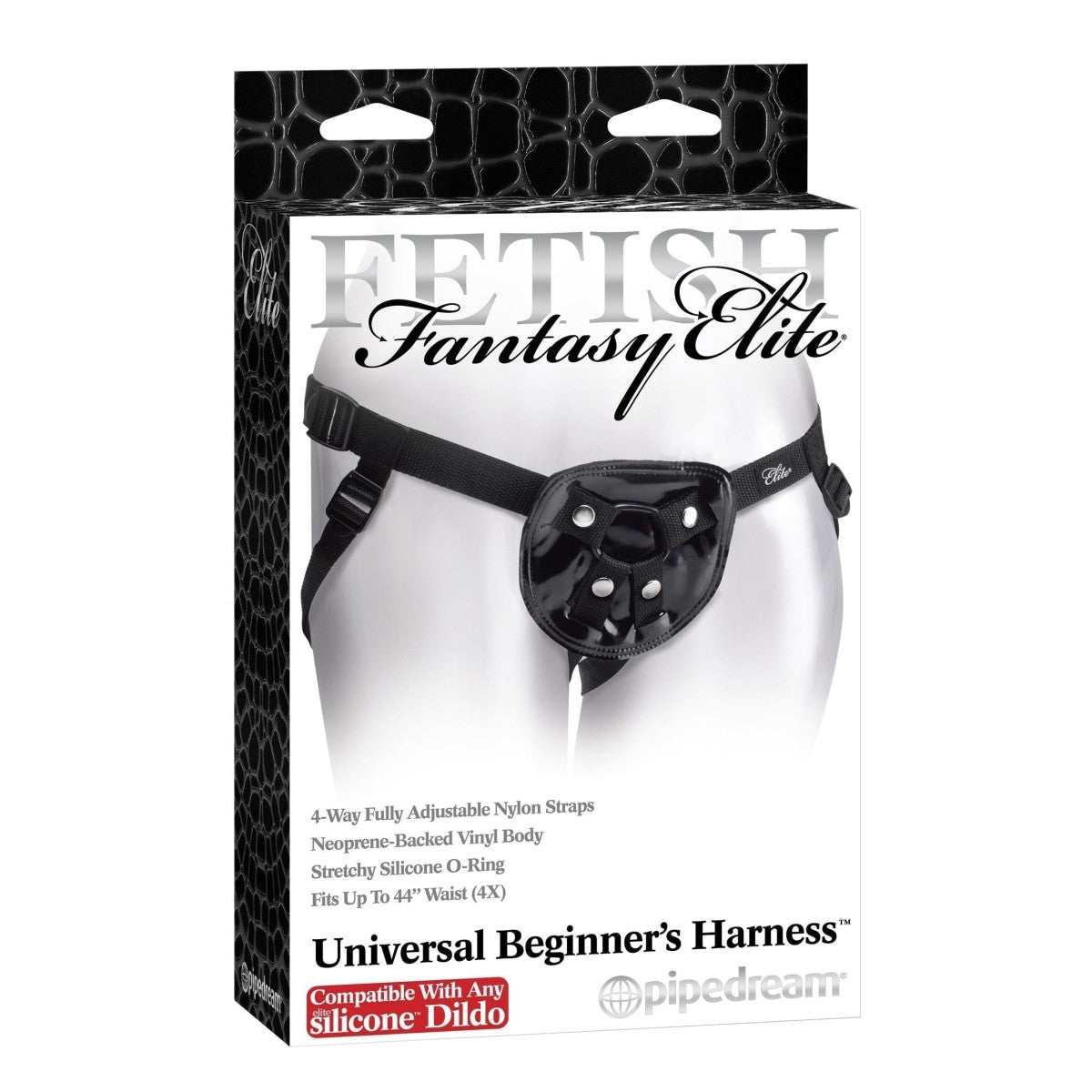 Fetish Fantasy Elite Universal Beginners Harness - Adjustable Bondage Gear for BDSM, Role Play & Couples - Perfect for Beginners & Advanced Users in Bedroom Play & Sensual Exploration