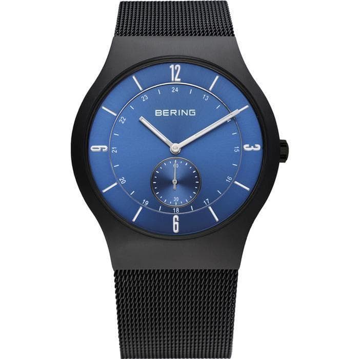 BERING 11940 227 Classic Men's Watch - Luxury Stainless Steel Analog Wristwatch with Sapphire Crystal - Perfect for Business, Formal Events & Everyday Wear