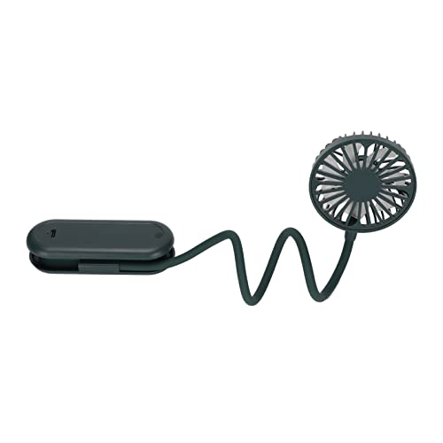 Portable USB Rechargeable Mini Fan - Flexible Winding, Quiet Airflow, Personal Cooling Fan for Desk, Handheld, Travel | Perfect for Office, Home, Outdoor Activities & Summer Use
