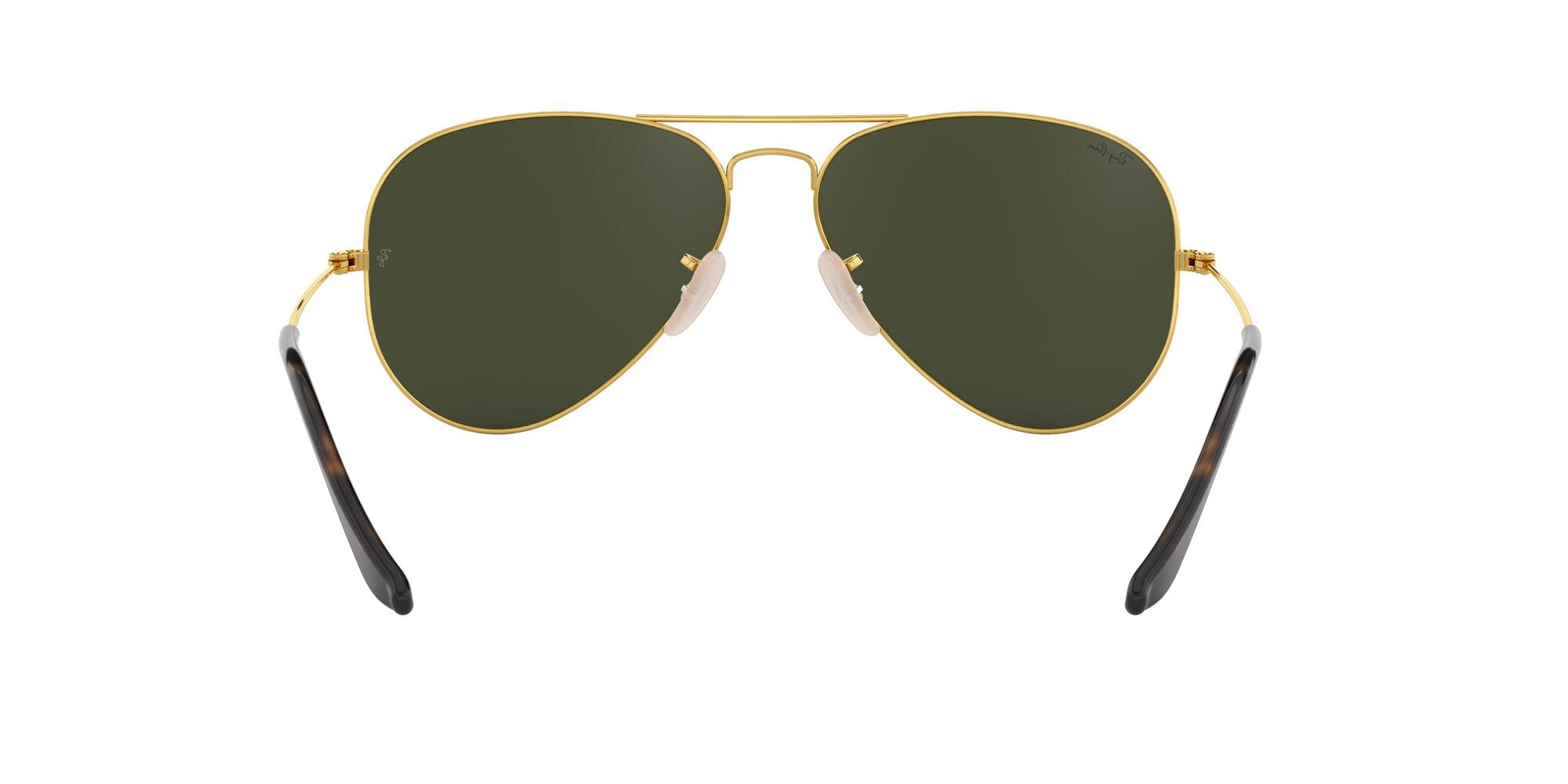 Ray-Ban RB3025 Classic Aviator Sunglasses for Men & Women - Polarized UV Protection Lenses - Stylish Pilot Shades for Driving, Travel & Outdoor Activities