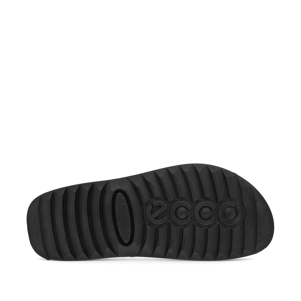 ECCO Men's 2nd Cozmo Slide Sandals - Black Comfortable Slip-On Shoes for Casual Wear, Home & Outdoor Use