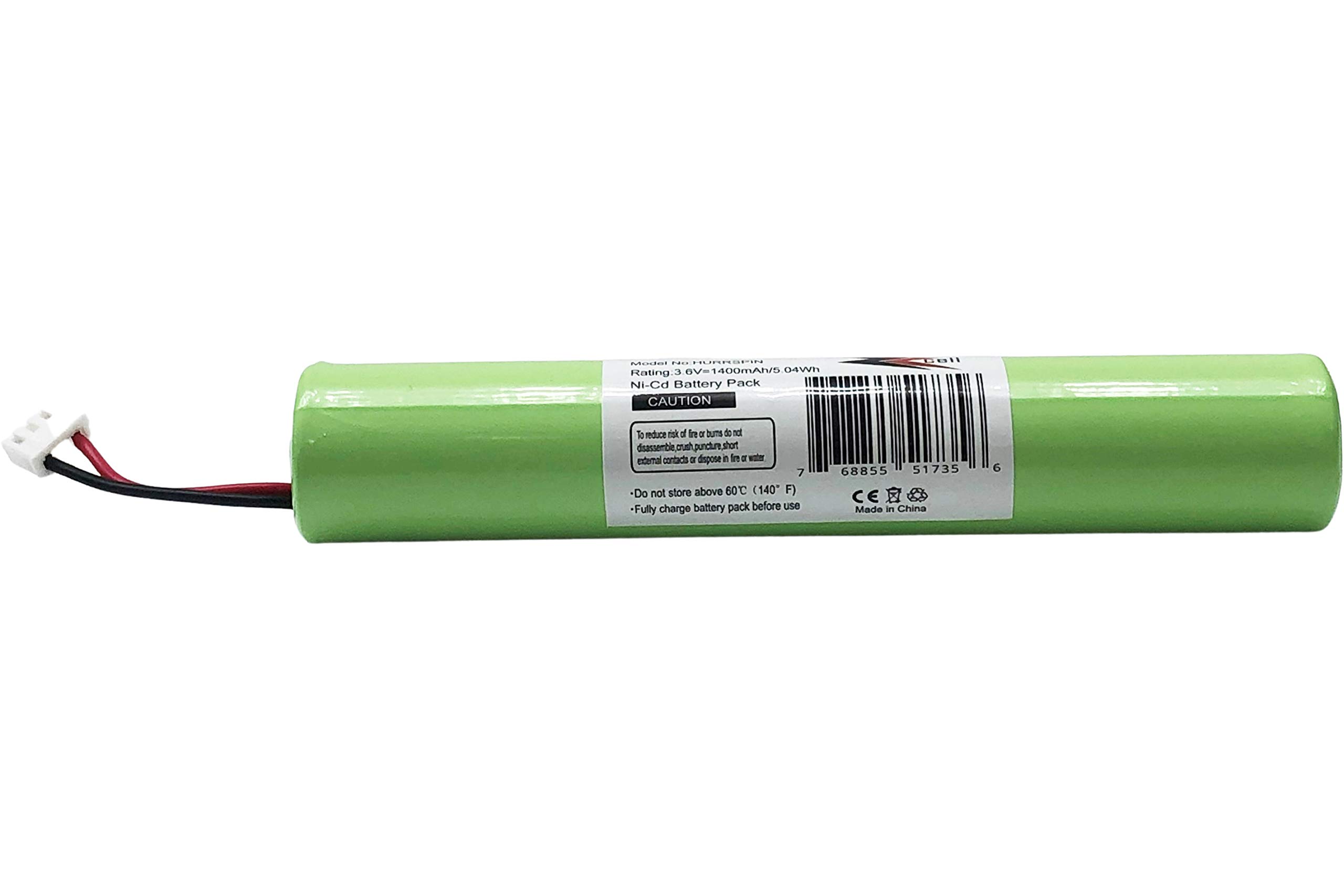 ZZcell® Replacement Battery for Hurricane Spin Brush Scrubber Mop Cleaner - Compatible with Spin-Scrubber Models - Long Lasting Power for Deep Cleaning Floors, Tiles & Bathrooms