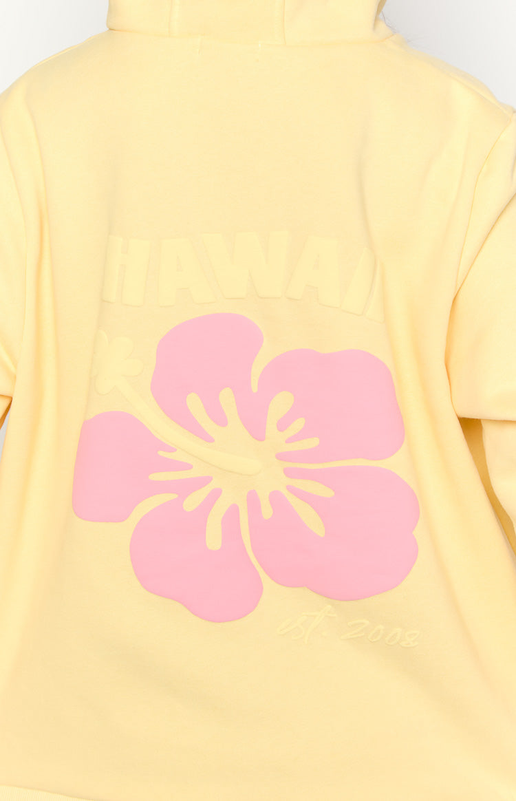 Beginning Yellow Hibiscus Hoodie - Soft & Stylish Pullover for Women & Men | Perfect for Casual Wear, Outdoor Activities & Street Fashion