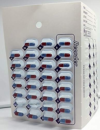 31-Day Monthly Cold Seal Pill Blister Pack - 96 Cards & 96 Blisters | Organize & Protect Medications | Perfect for Pharmacies, Nursing Homes & Home Use