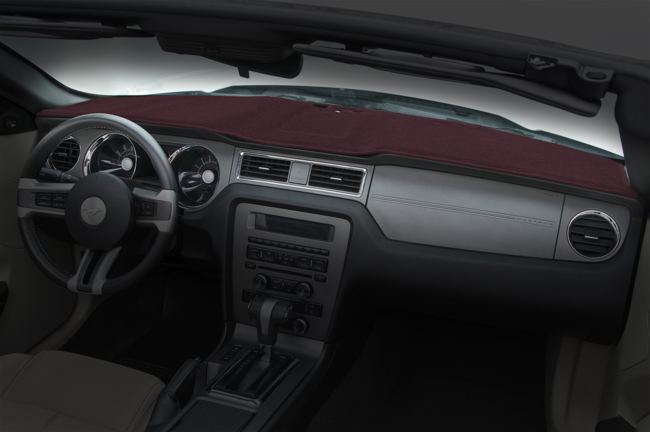 Coverking Custom Fit Dash Covers for Porsche 944 Models - Premium Poly Carpet in Wine Red | Perfect Interior Protection & Style Upgrade for Your Classic Porsche