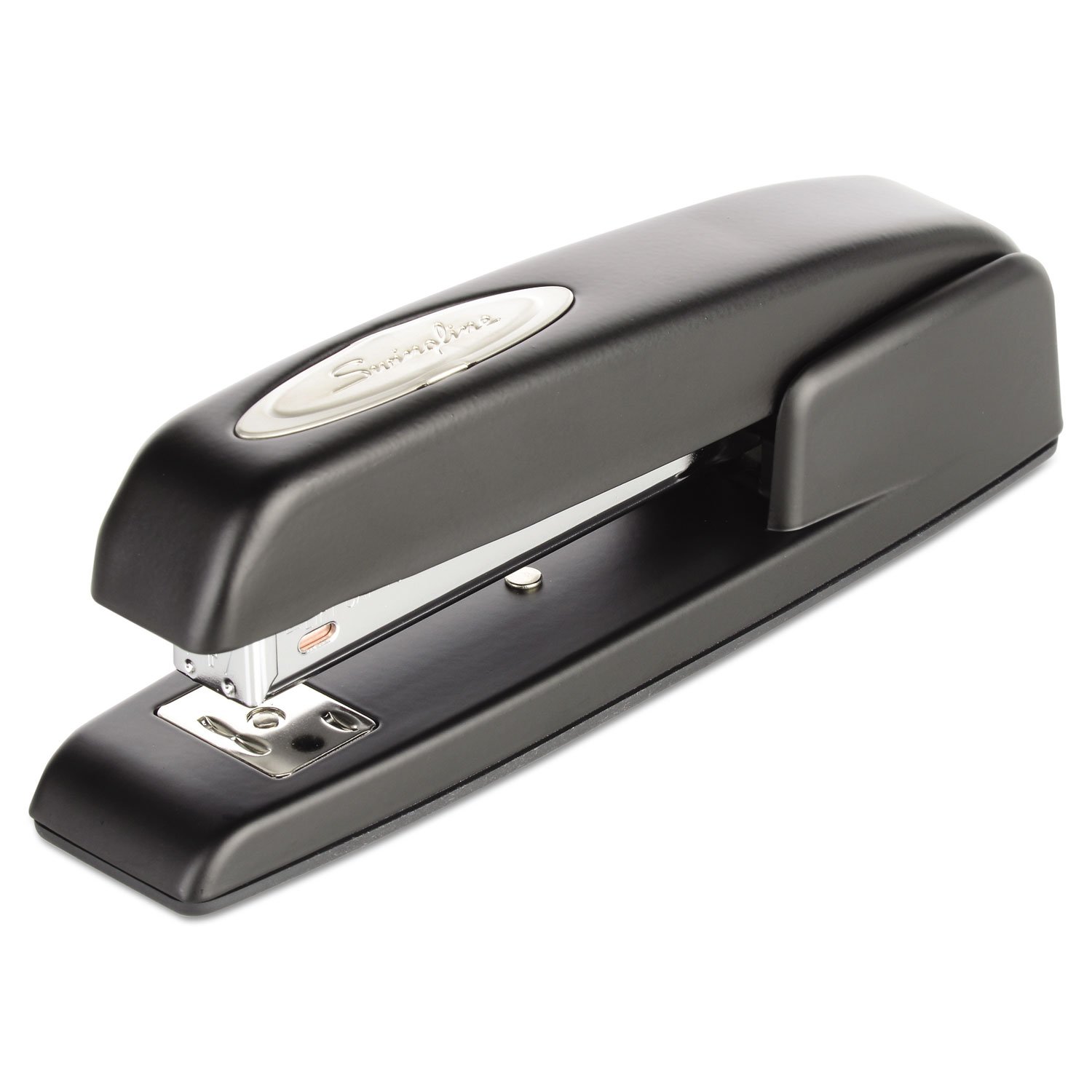 Premium 747 Business Full Strip Desk Stapler - Heavy Duty 25-Sheet Capacity, Black Office Stapler for Paper, Documents, Reports | Perfect for Office, School, Home & Professional Workspaces