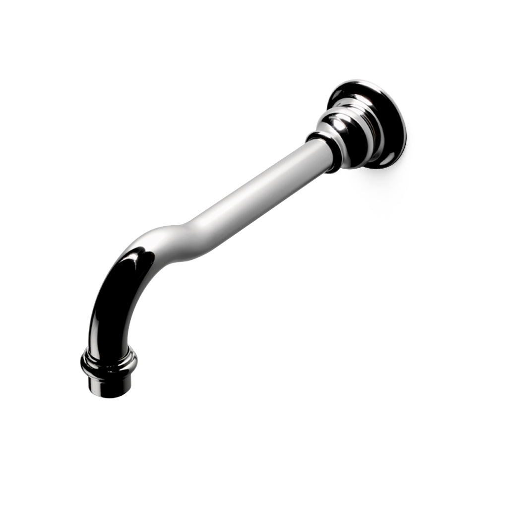 Waterworks Julia Tub Spout in Matte Nickel - Durable Bathroom Faucet for Modern Showers & Bathtubs - Perfect for Home Renovation & Spa-Like Experience
