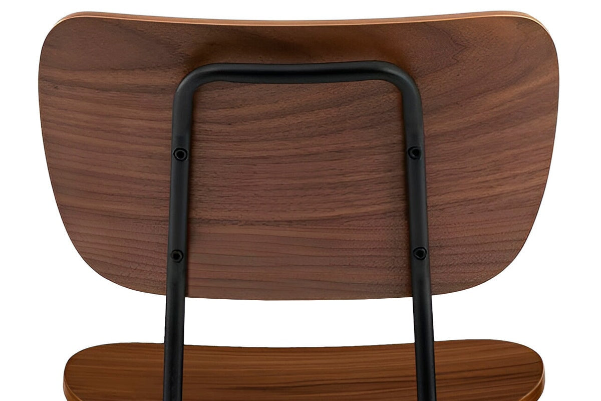 MS Hospitality Sallie Chair - Modern Dining Chair with Upholstered Seat & Metal Legs - Perfect for Restaurants, Cafes & Home Dining Rooms