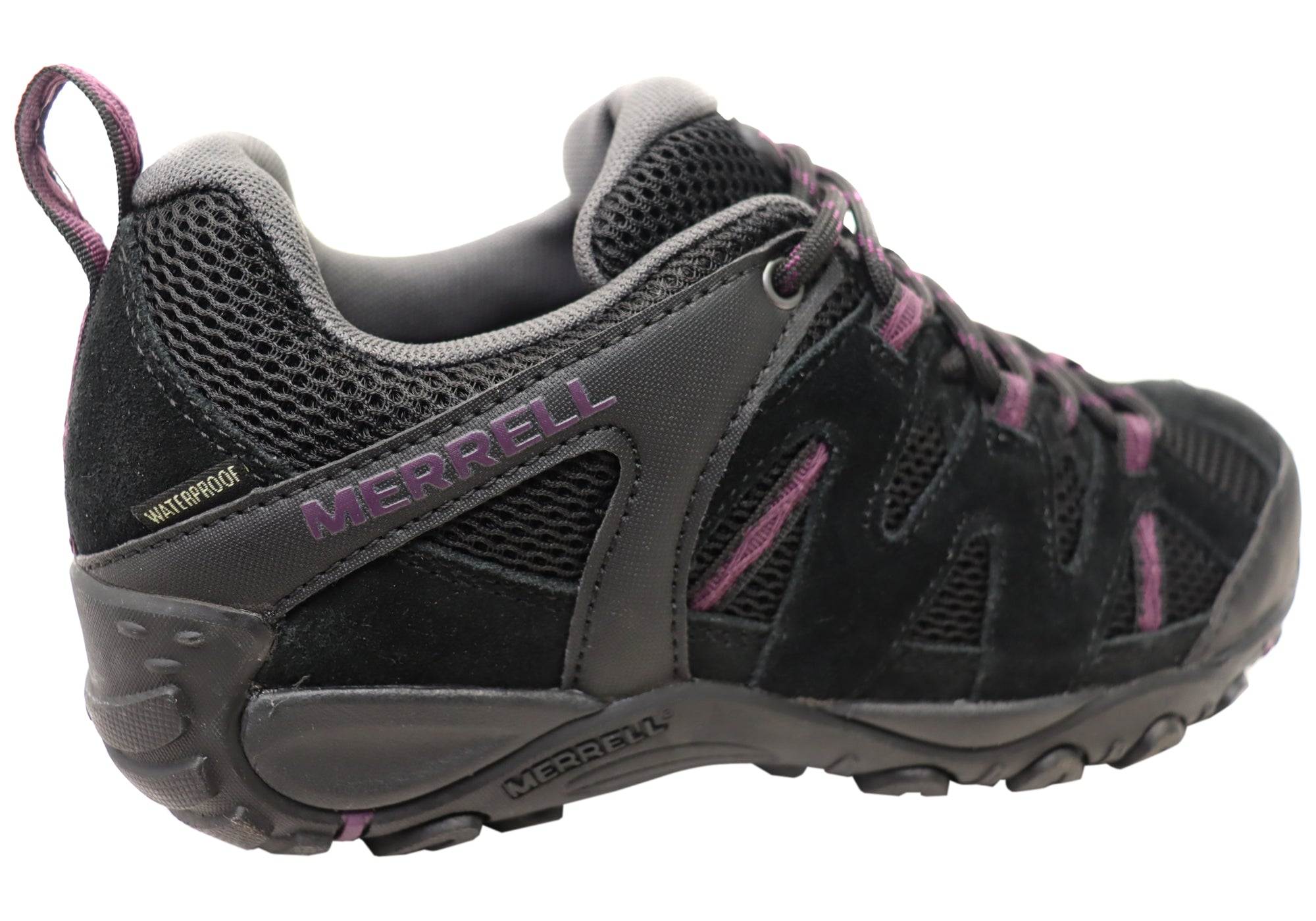 Merrell Women's Deverta 2 Waterproof Hiking Shoes - Comfortable Leather Trail Boots for Outdoor Adventures, Backpacking & Mountain Trekking