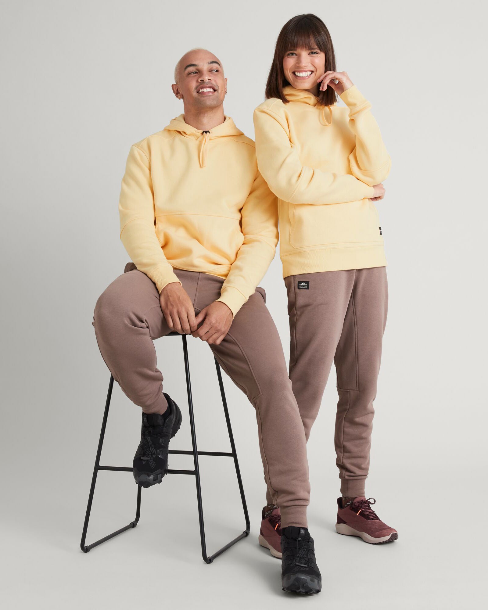 ANY Time Sweats LT Unisex Joggers - Comfortable Casual Athletic Pants for Men & Women - Perfect for Running, Yoga, Gym Workouts & Lounge Wear (Taupe)