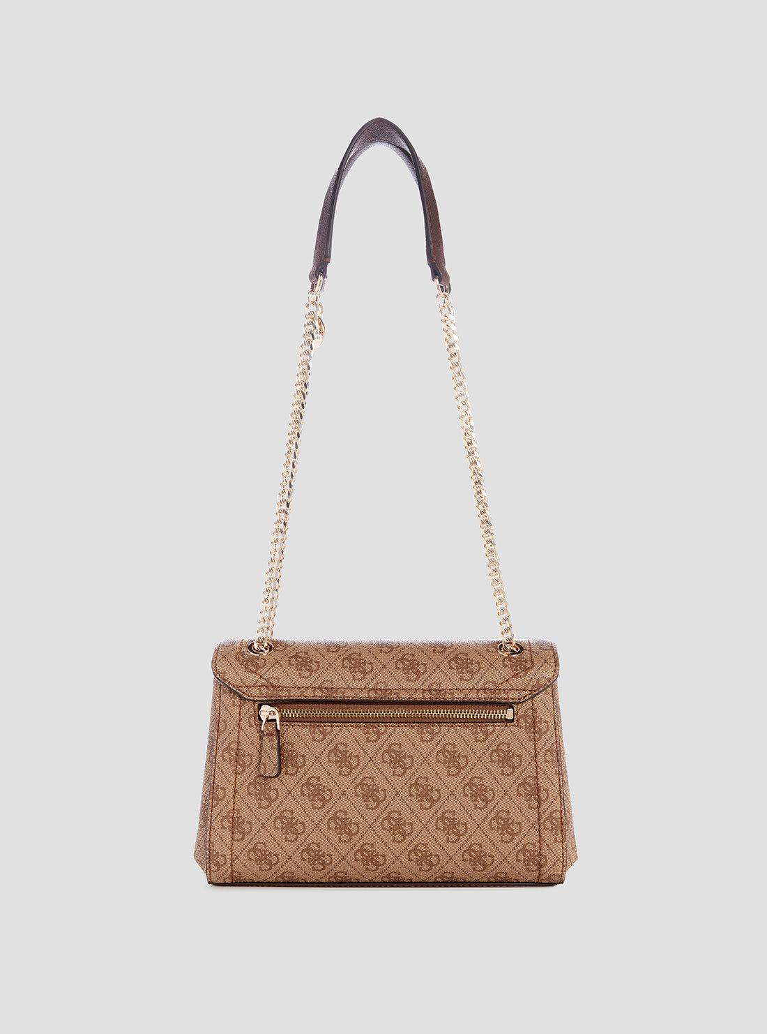 Noelle Crossbody Bag for Women - Stylish Brown Leather Shoulder Purse with Logo - Perfect for Work, Travel & Everyday Use