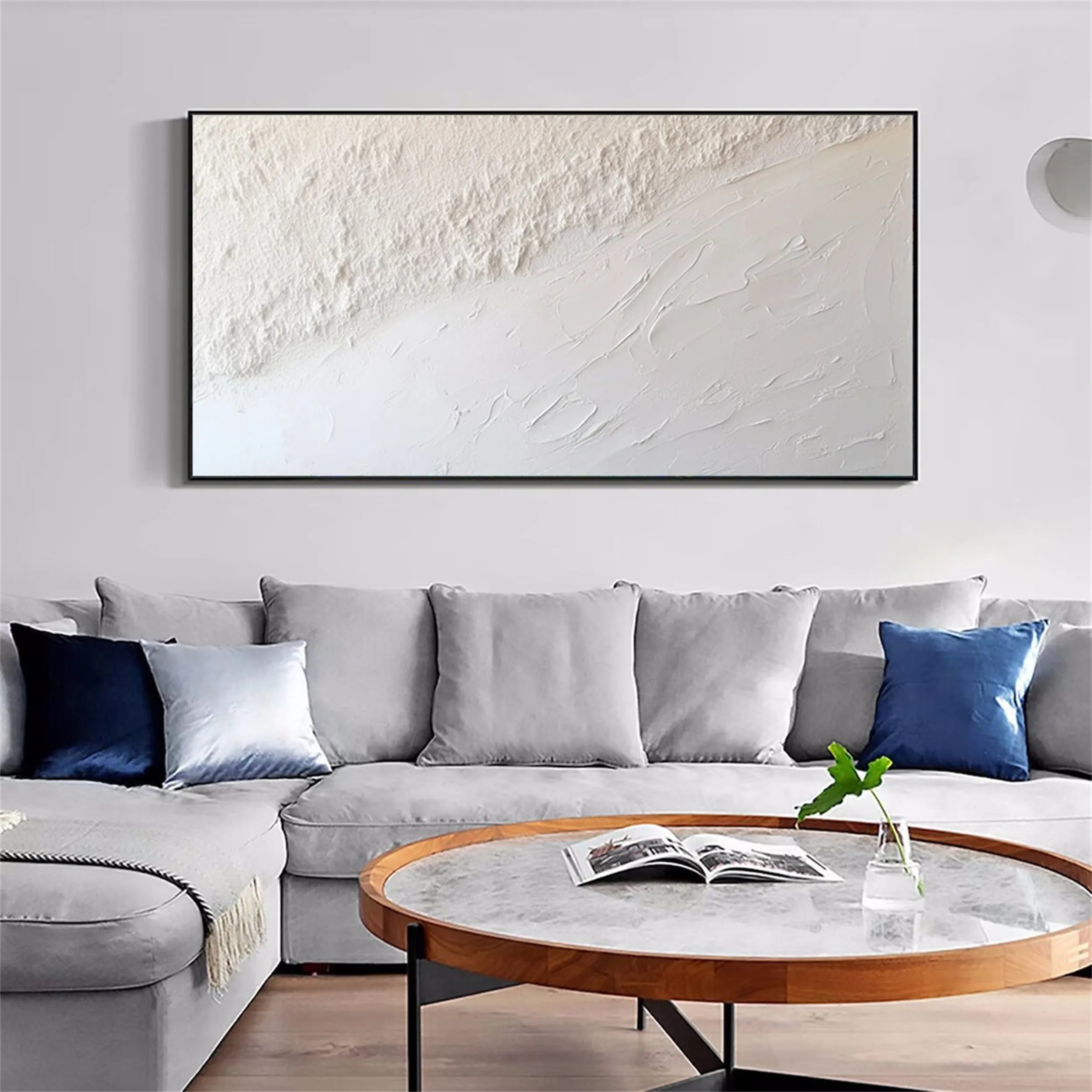 Minimalist Textured Plaster Art Painting #MM166 - Perfect for Modern Home & Office Decor