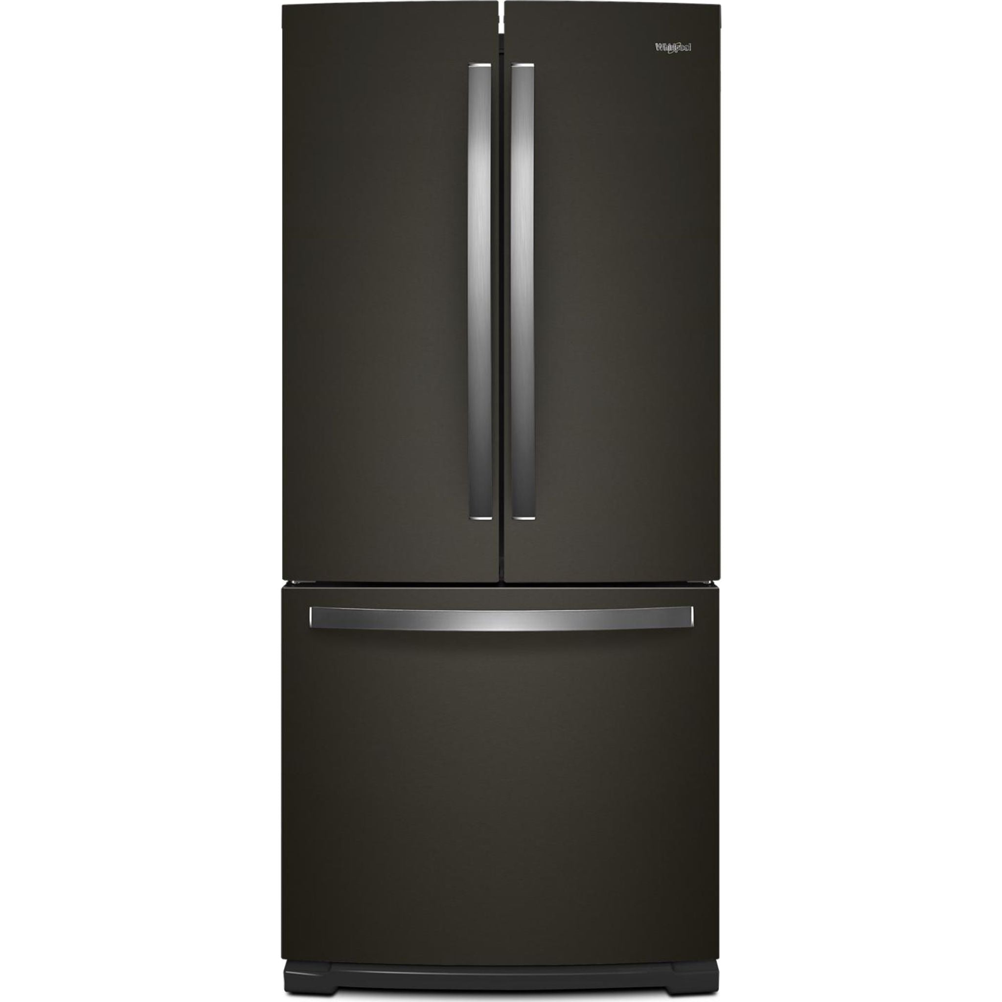 Whirlpool WRF560SMHV 36 Inch French Door Refrigerator - Black Stainless Steel, Energy Star Certified, Spacious Interior for Large Families, Perfect for Modern Kitchens & Open Floor Plans