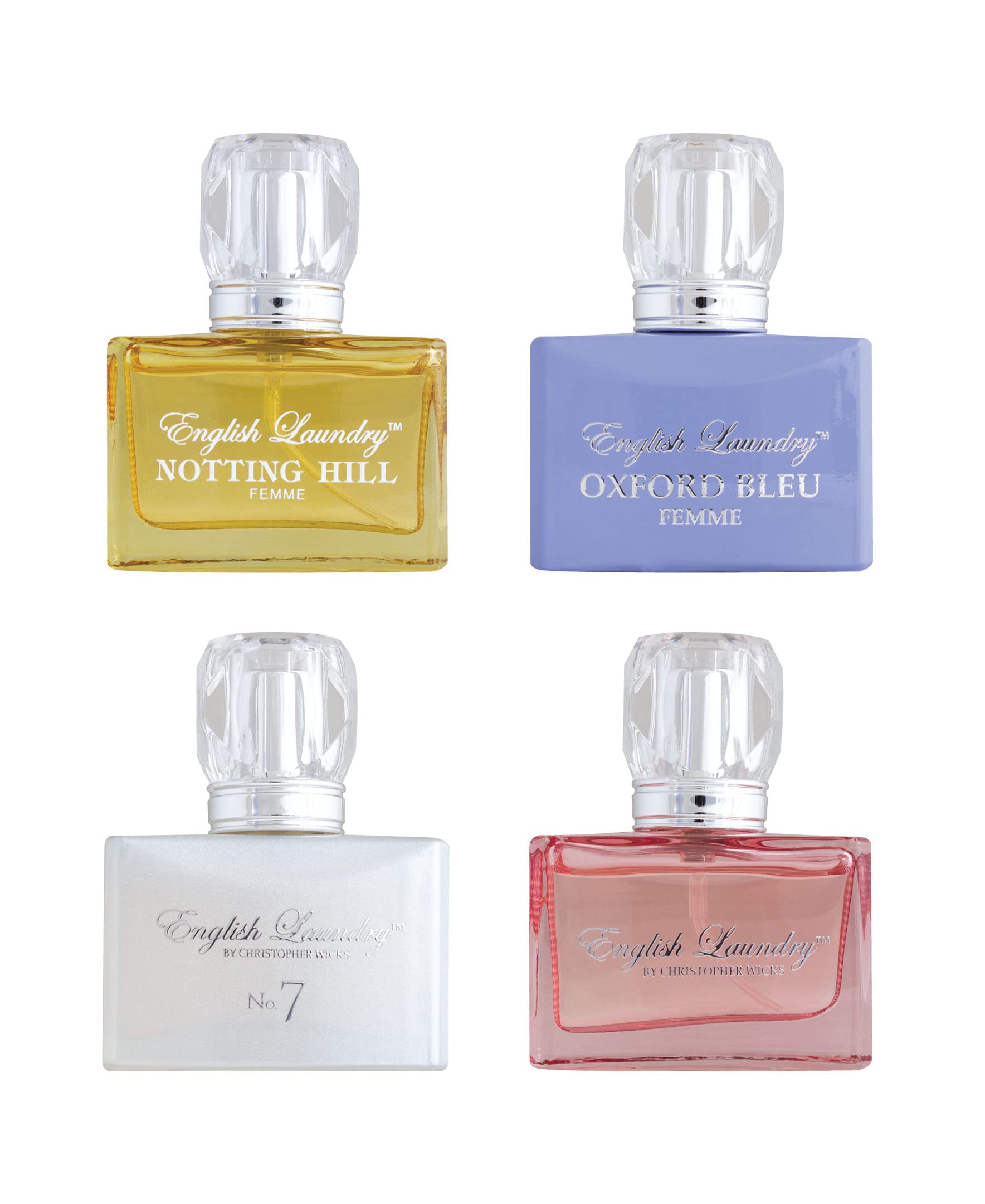 English Laundry Women's 4-Piece Coffret Gift Set - Luxurious Perfume & Body Lotion Collection for Her | Perfect for Birthday, Anniversary & Valentine's Day Gifts