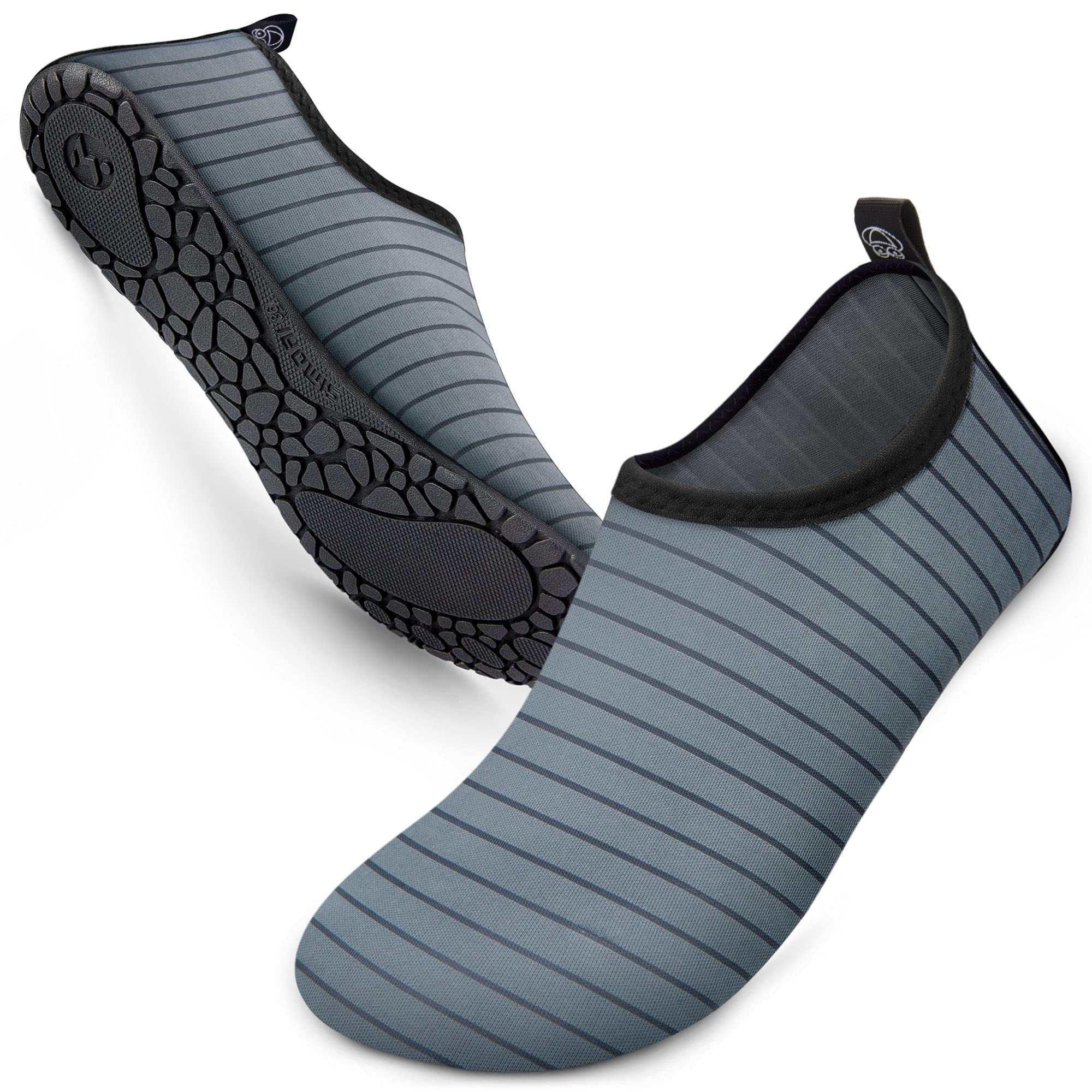 SIMARI Water Shoes for Women & Men - Quick-Dry Swim Shoes for Pool, Beach, Surfing - Barefoot Aqua Socks for Yoga, Exercise & Outdoor Activities - Lightweight & Comfortable SWS001
