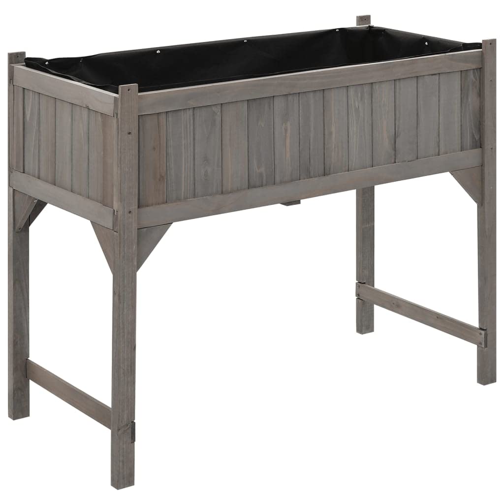 Raised Garden Bed with Greenhouse Cover - 43.3
