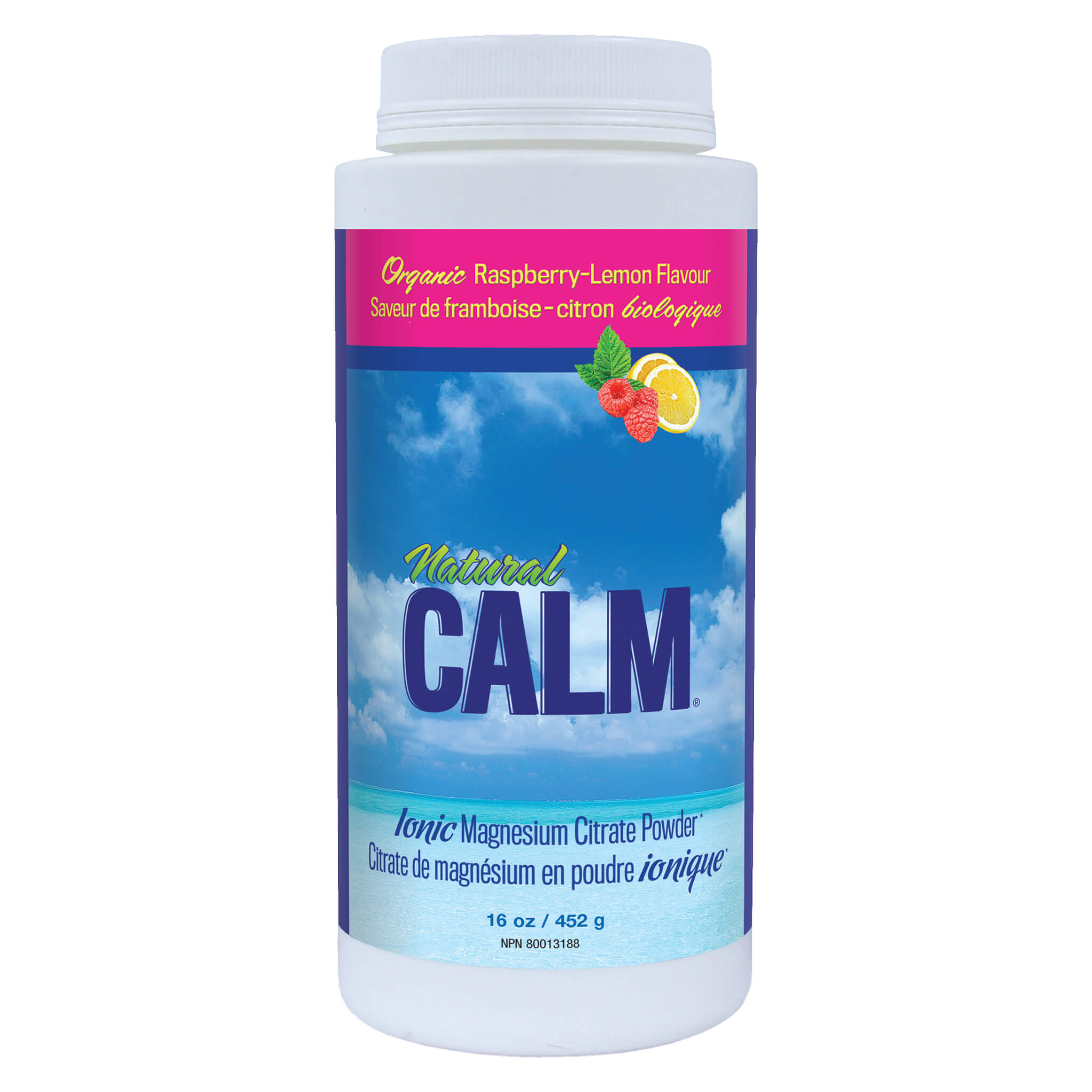 Natural Calm Magnesium Citrate Powder Supplement - Stress Relief & Sleep Aid for Relaxation, Muscle Recovery & Better Sleep - Perfect for Nighttime, Workout Recovery & Daily Wellness