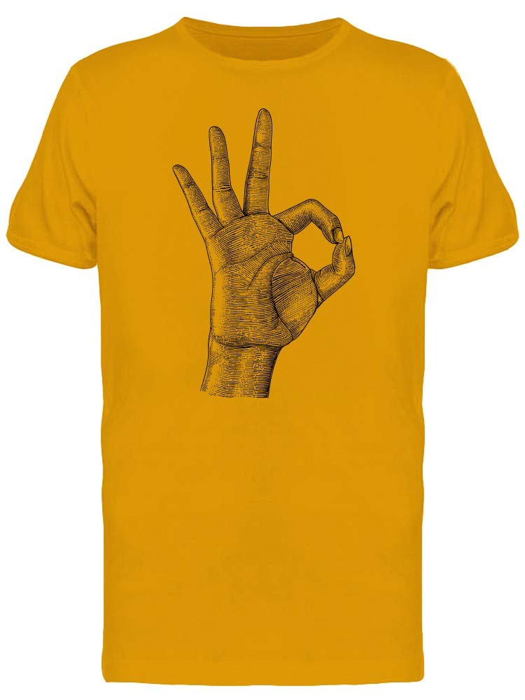 Hand Gesture Graphic T-Shirt for Men - Cool Streetwear Casual Tee for Everyday Wear & Urban Fashion
