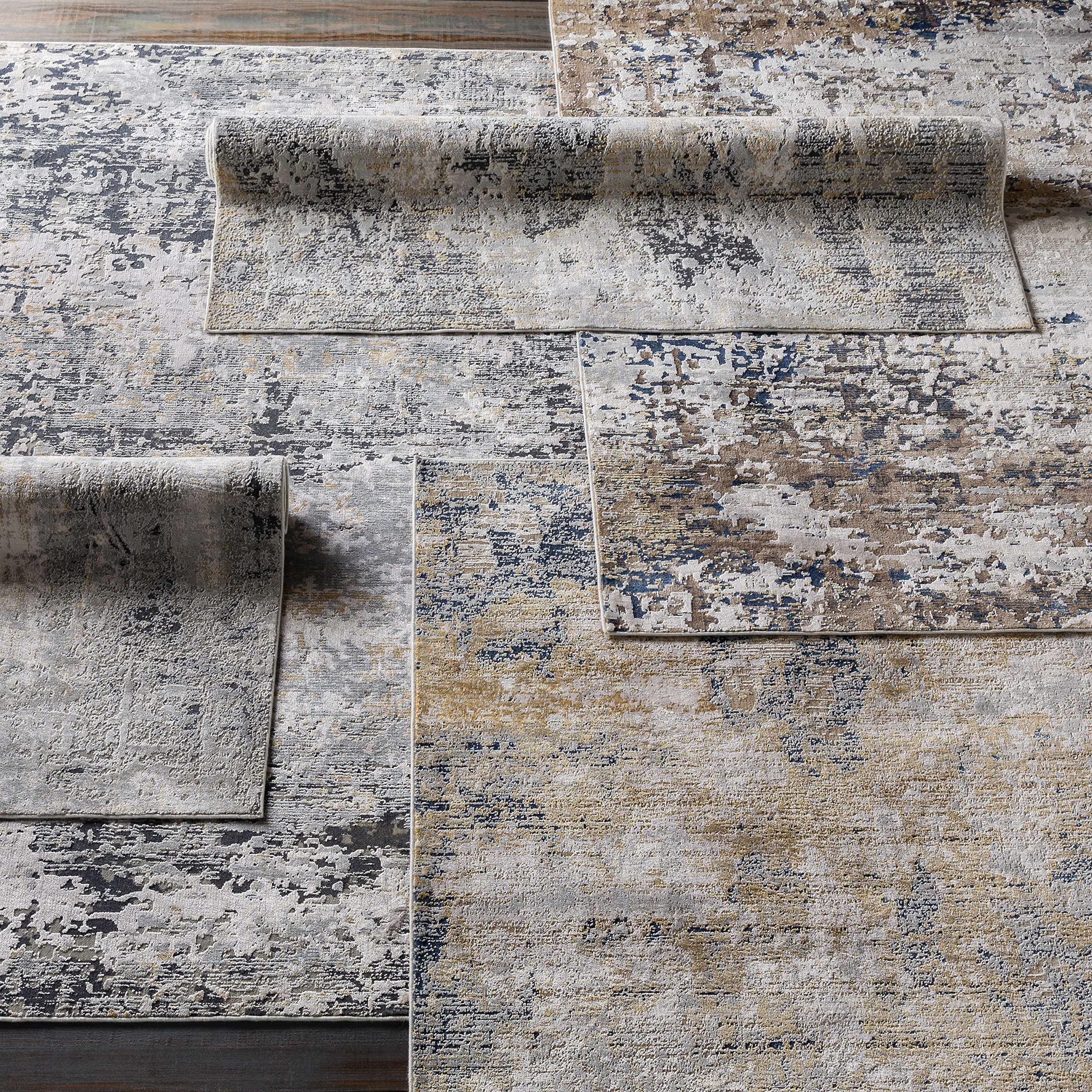 Hauteloom Hayle Modern Gray Area Rug 6'9