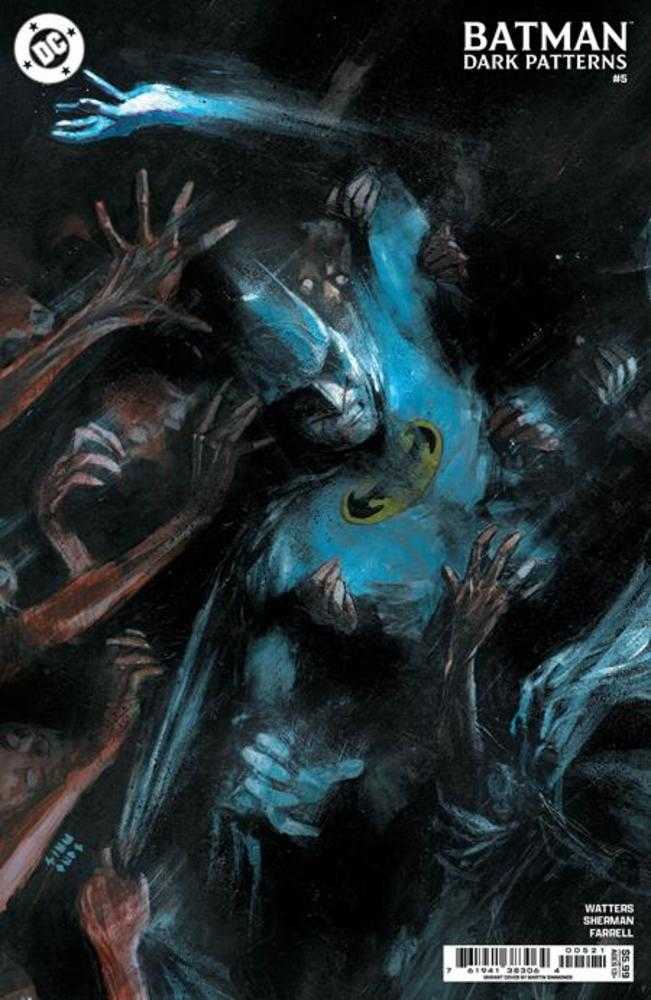 Batman Dark Patterns #5 (Of 12) Cover B Martin Simmonds Card Stock Variant - Limited Edition Comic Book for Collectors & DC Fans - Perfect for Display, Gifts & Comic Conventions
