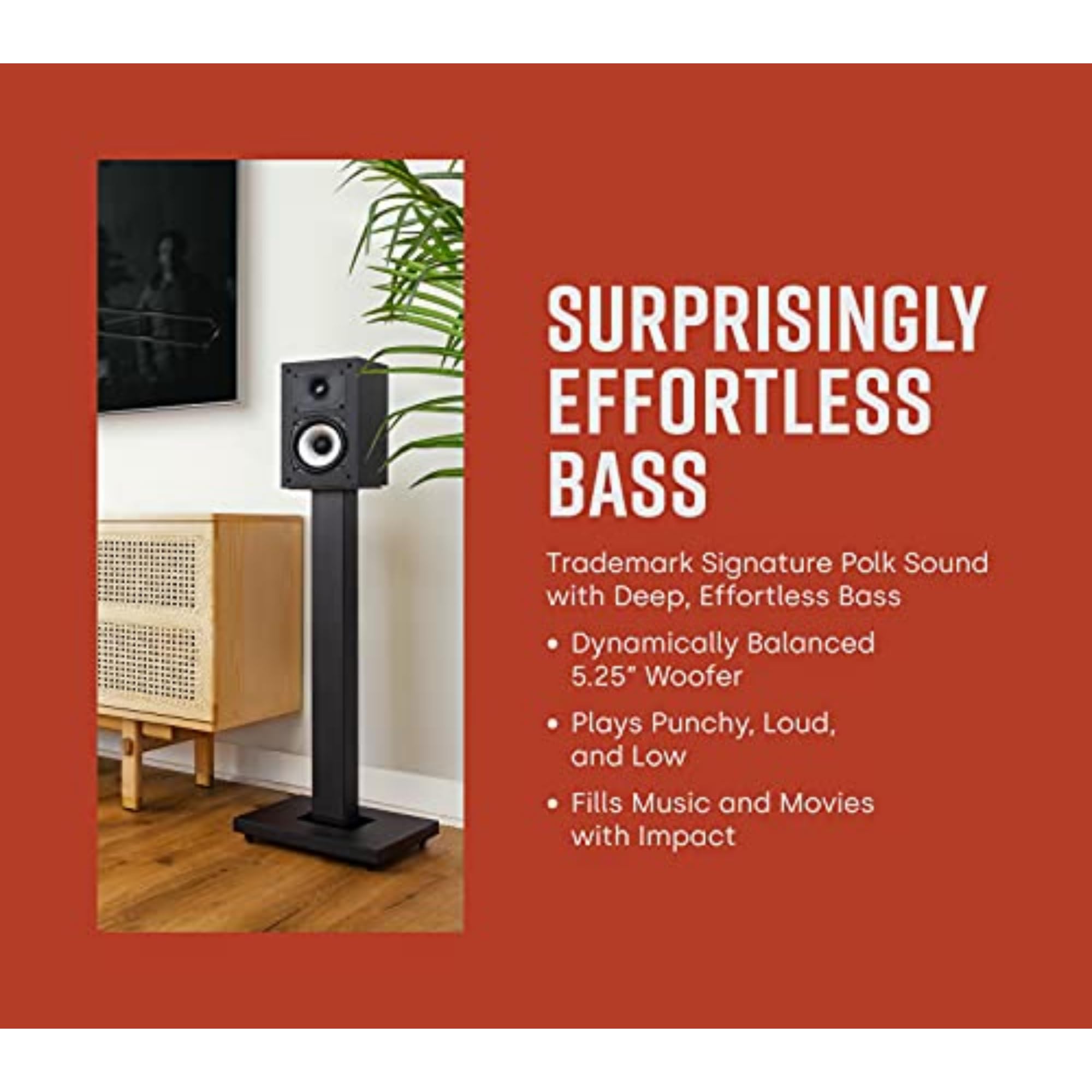 Polk Monitor XT15 Hi-Res Certified Bookshelf Speakers - 1