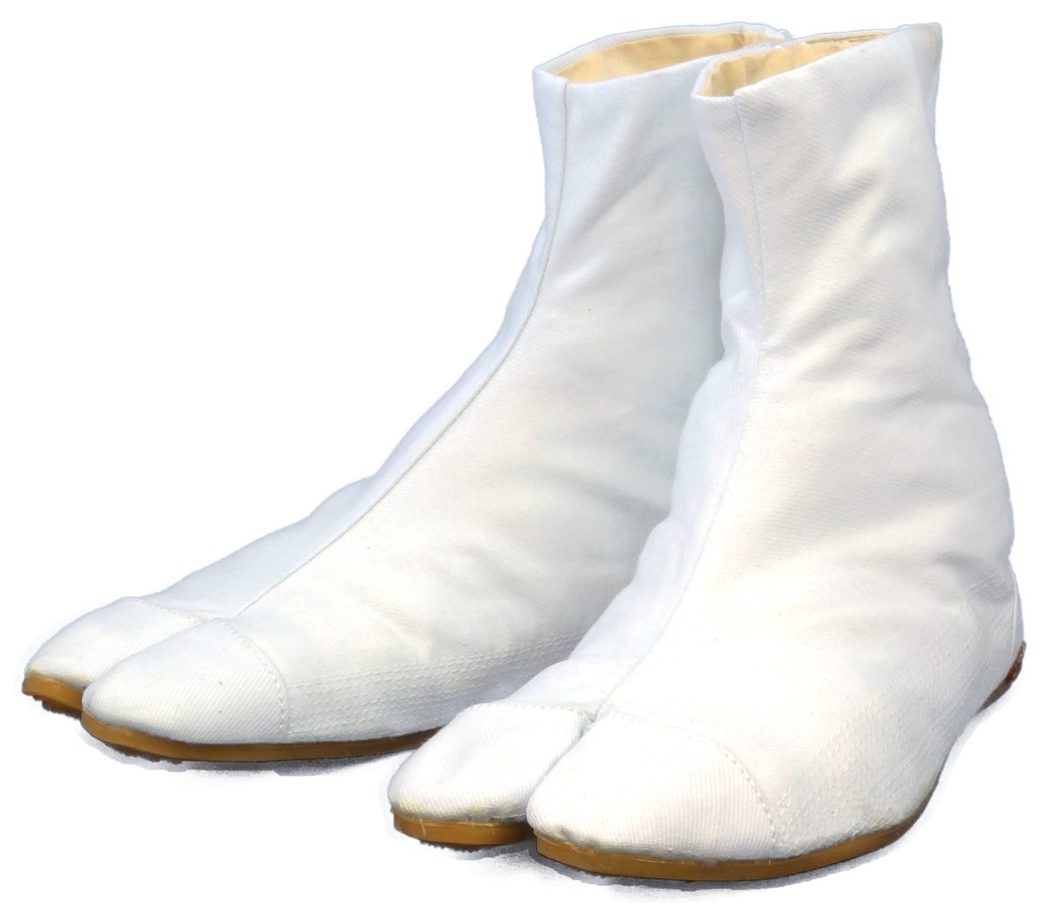 Ninja Tabi Shoes - Low Top Comfort Cushioned Split Toe Boots for Martial Arts & Cosplay - White (7 Clips) - Perfect for Karate Training, Anime Conventions & Ninja Costumes