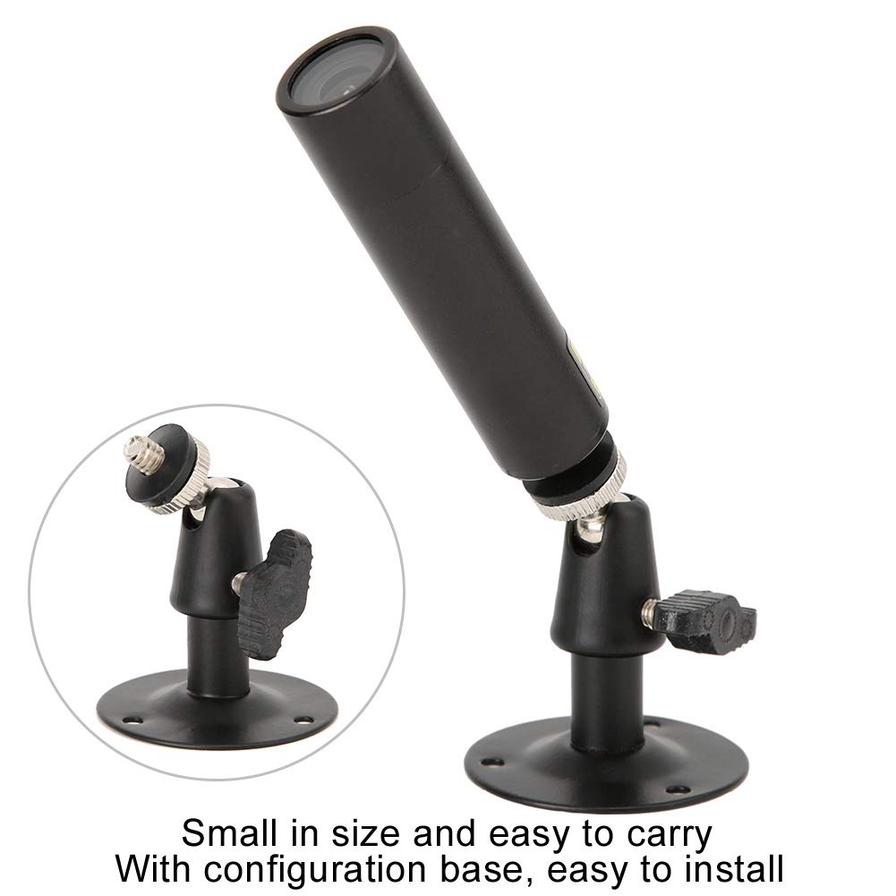 1080P 2MP AHD Security Camera - Full HD Micro Wired Cylinder CCTV Camera with 0.0001 Lux Night Vision, AV/BNC Output for DVR/Monitor - Ideal for Home, Office & Business Surveillance