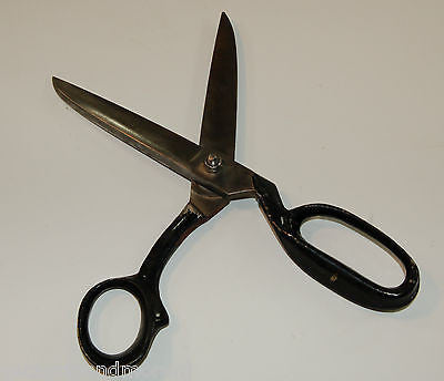 Compton Industrial Extra Large Heavy Duty Scissors - Professional Grade Cutting Tool for Fabric, Leather, Cardboard & More | Perfect for Crafting, DIY Projects & Industrial Use