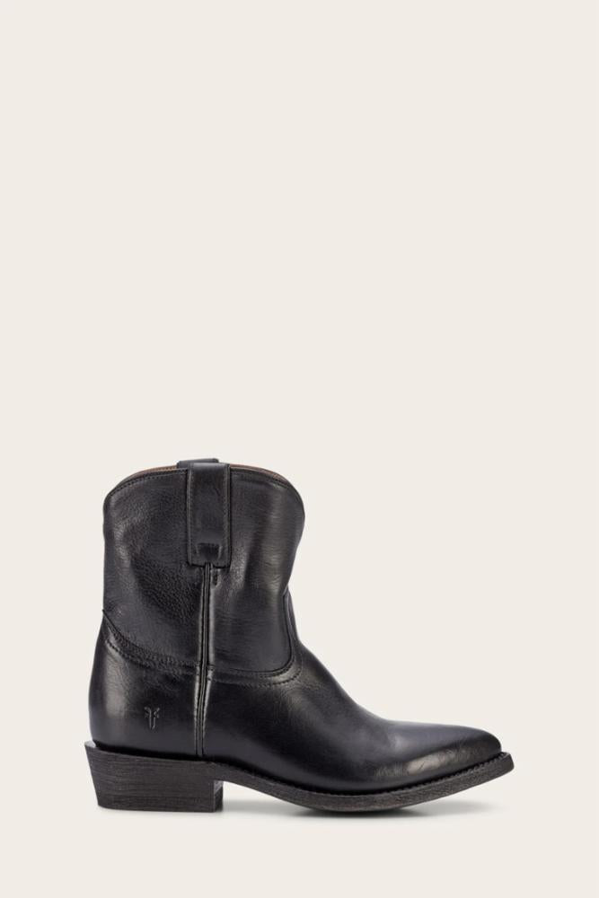 Frye Women's 40190 Leather Boots - Black Mid-Calf Riding Boots for Women | Stylish & Comfortable for Casual Wear, Work & Outdoor Activities