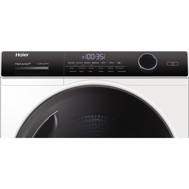 Haier 8kg/17.6lbs Energy Efficient Heat Pump Dryer HDHP80AN1 - Perfect for Small Families & Apartments, Saves Energy & Protects Clothes