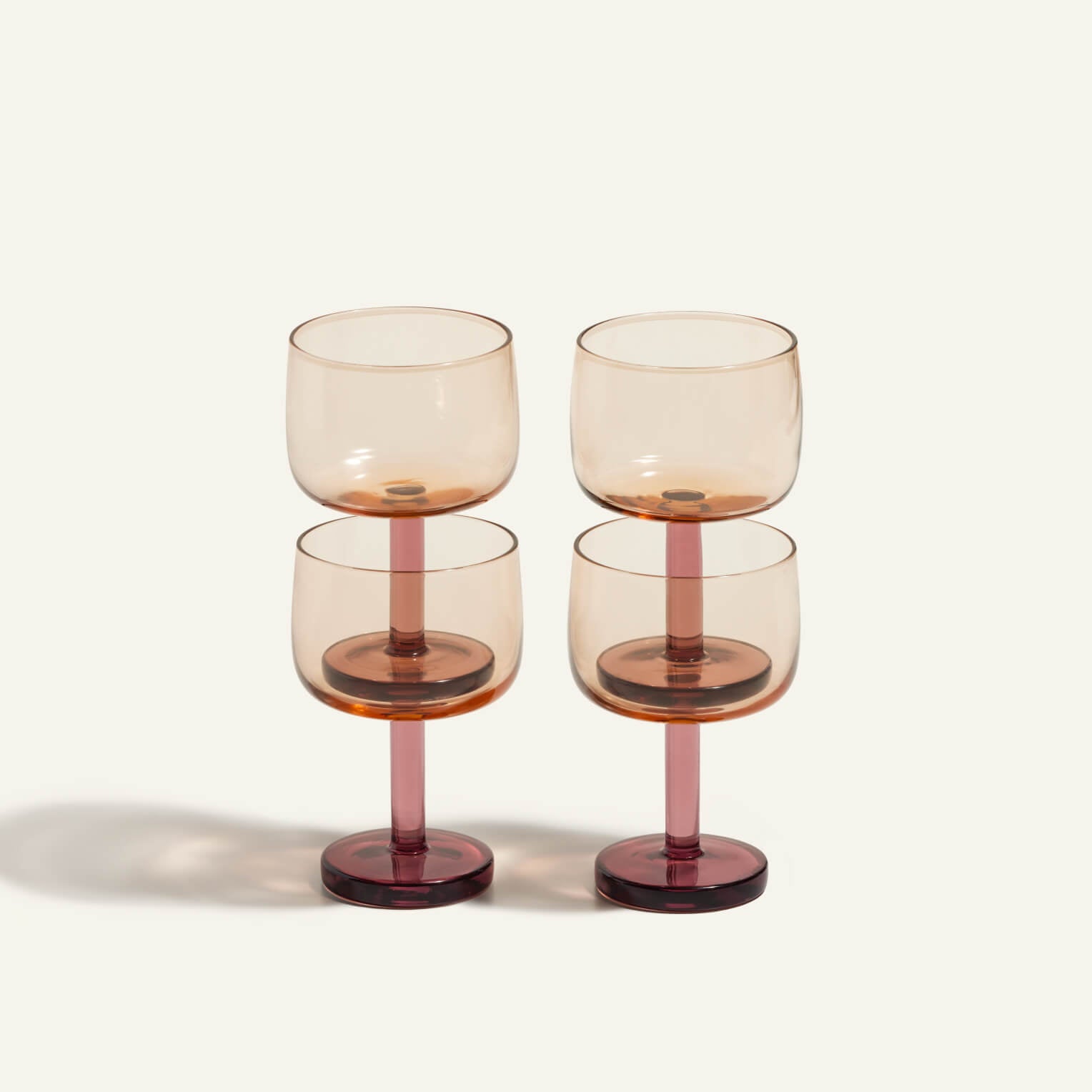 Elegant Party Coupes - Premium Plastic Cups for Parties, Events & Celebrations - Perfect for Cocktails, Mocktails & Beverages - Set of 50 (Red, Blue, Clear) - Durable & Reusable Party Drinkware for Weddings, Birthdays & BBQs