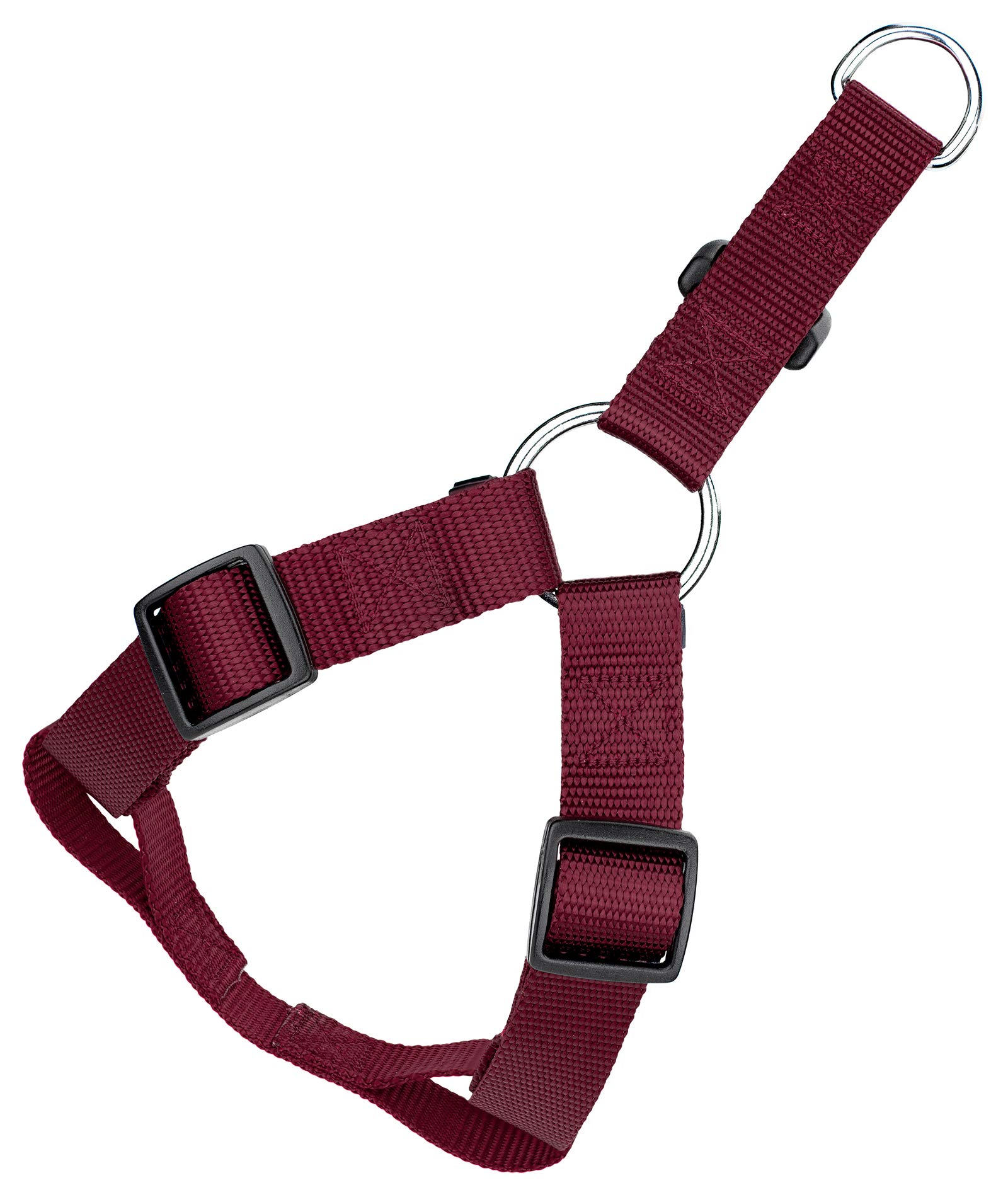 Country Brook Petz Adjustable Nylon Step-in Dog Harness - 20+ Vibrant Colors (Medium, 3/4