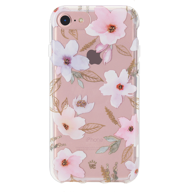 Magnolia Floral iPhone Case - Elegant Flower Design Protective Cover for iPhone 12/13/14/15 Pro Max - Perfect for Spring Outfits & Nature Lovers