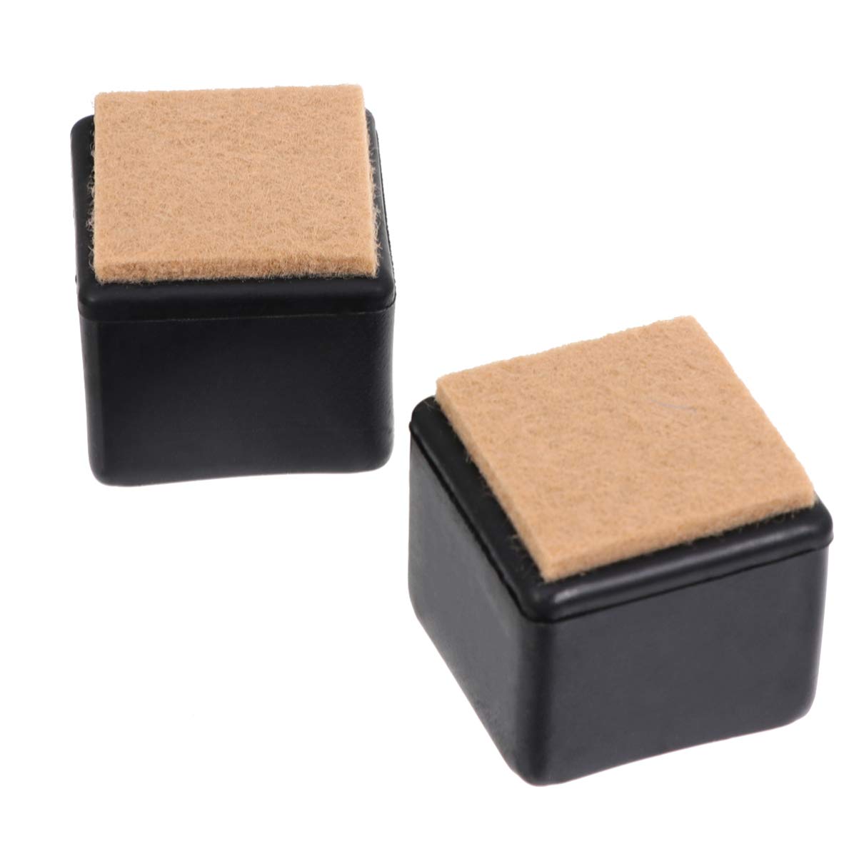 Hemoton 20-Piece Furniture Floor Protectors - Non-Slip Chair & Table Leg Caps, Noise Reducing Felt Pads for Hardwood Floors & Tile - Perfect for Dining Chairs, Office Desks & Home Furniture Protection