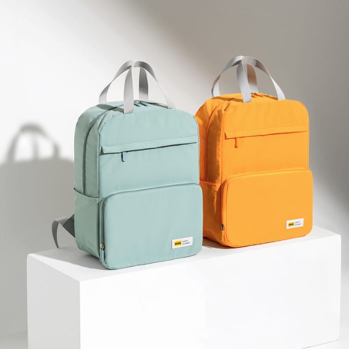 Comfort Travel Foldable Backpack CT2403 - Lightweight & Durable Yellow Daypack for Hiking, Camping & Airplane Travel