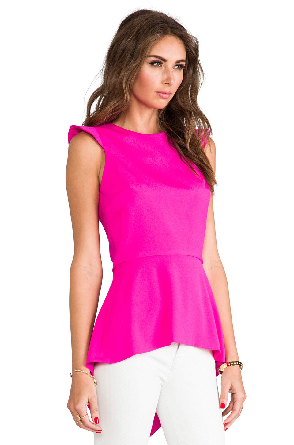 Stylish Naven Pink Armor Blouse for Women - Trendy Casual & Office Wear - Perfect for Work, Dates & Special Occasions