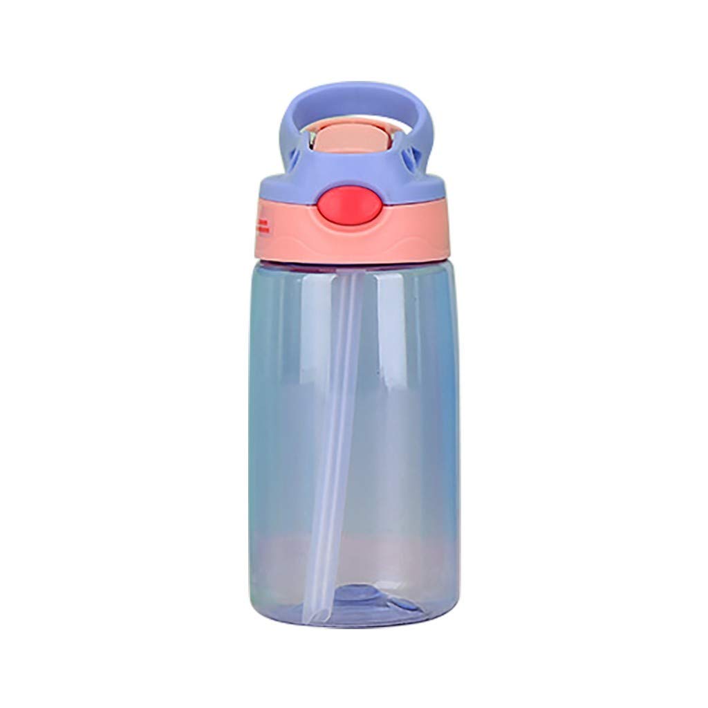 Kids Sports Water Bottle with Straw - Large Capacity, Leakproof for School & Outdoor