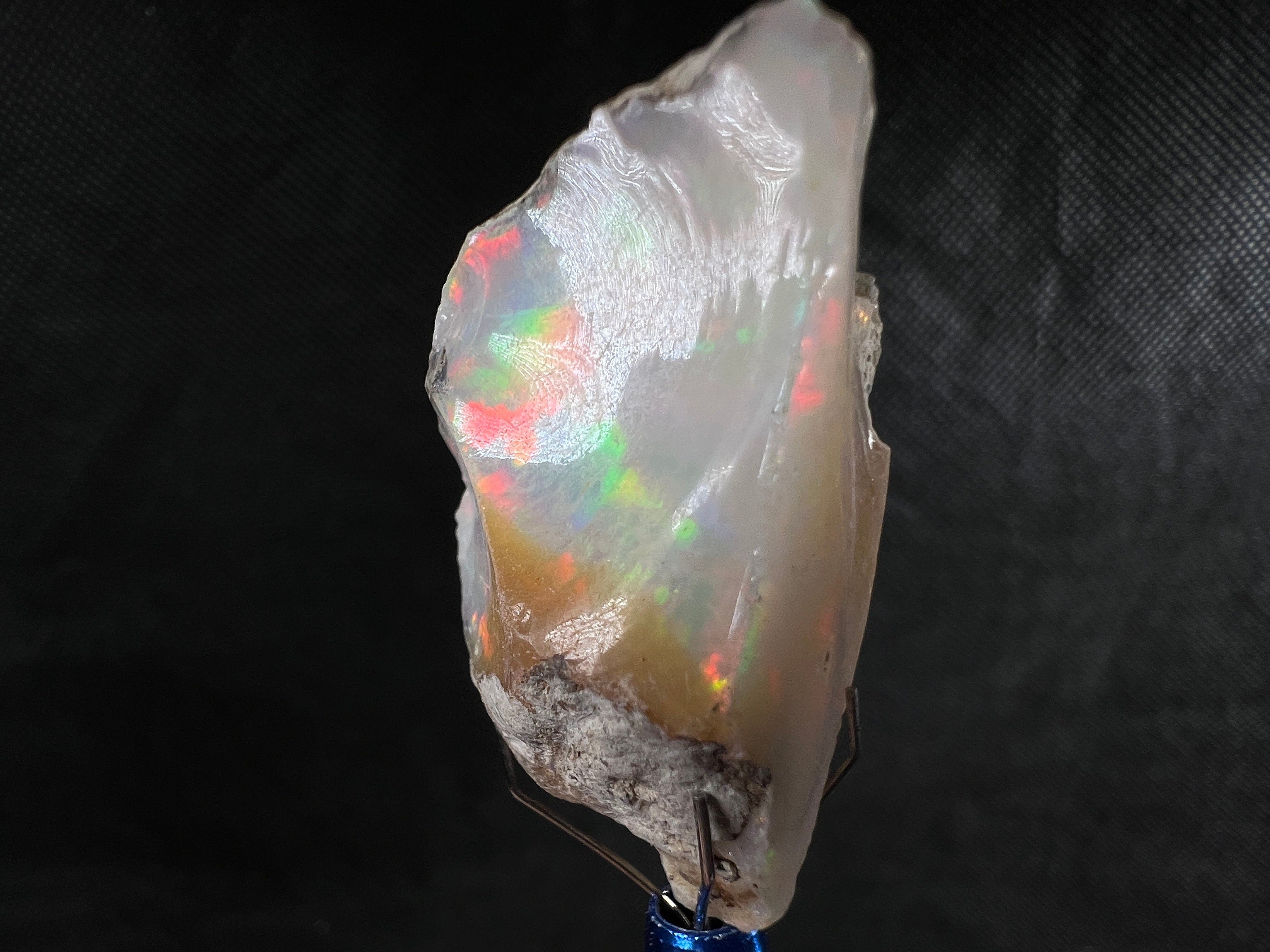 Premium 4A+ Welo Opal Raw Crystal - Natural Cutting Grade Opal for Jewelry Making, October Birthstone Gift, Healing Stone (50651) - Perfect for Rings, Necklaces & Spiritual Healing