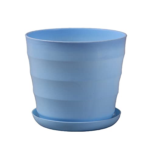 Colorful Mini Plastic Flower Pots - Imitation Ceramic Vase for Succulents, Nursery & Garden | Nordic Style Home Decor Planters for Indoor & Outdoor Use