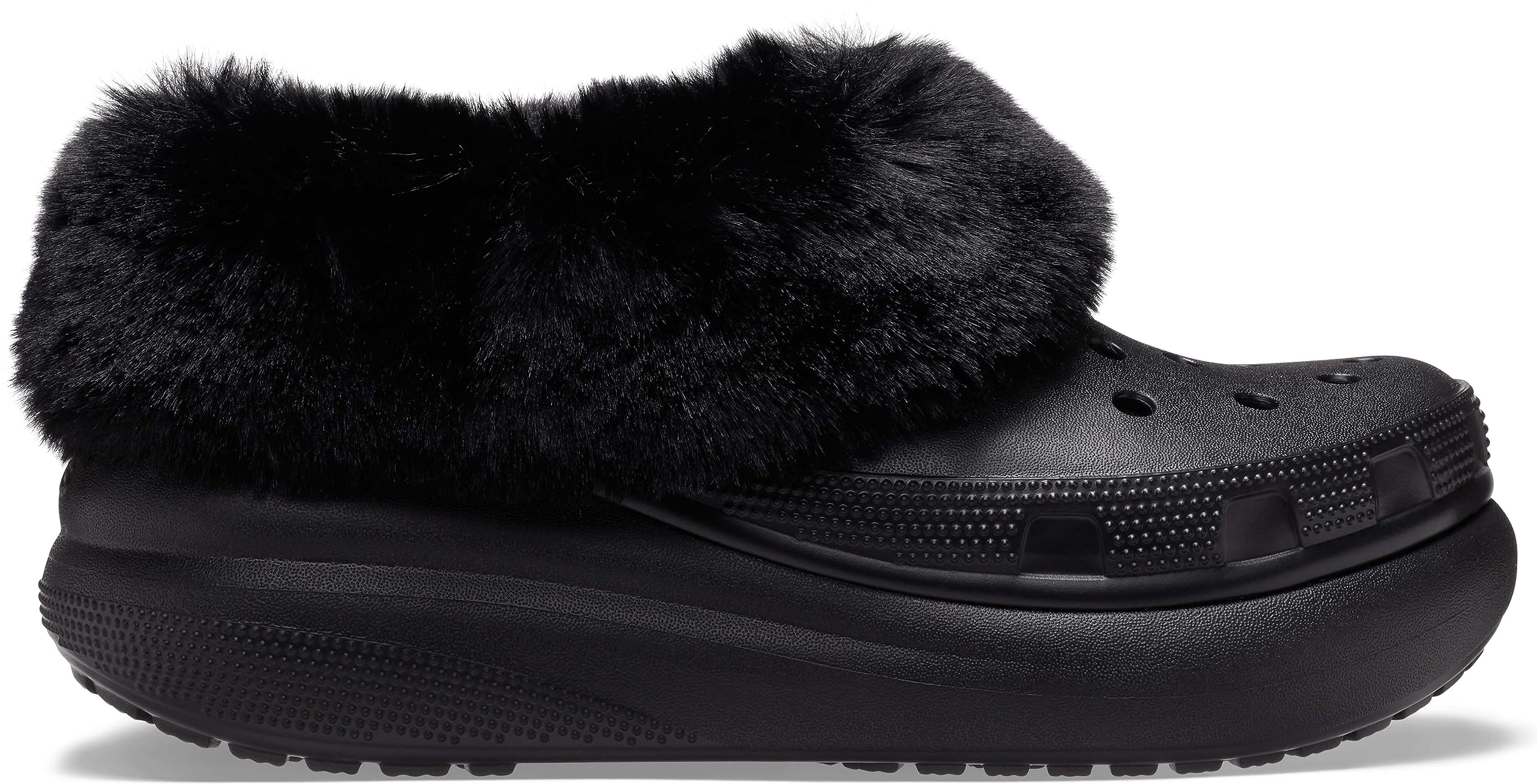 Crocs Unisex-Adult Furever Crush Lined Clog | Comfortable & Warm Winter Shoes for Men & Women | Perfect for Indoor, Outdoor & Casual Wear