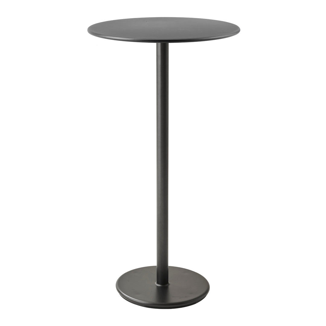 Round Bar Table for Home & Outdoor - Modern Pub Height Counter Table for Kitchen, Dining, Patio & Garden Parties