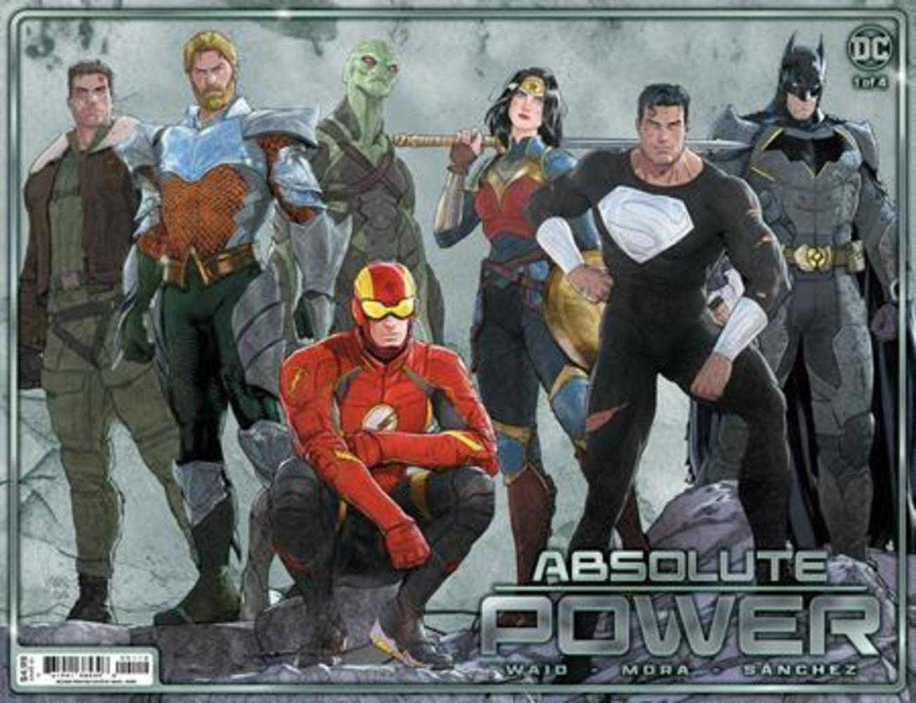 Absolute Power #1 2nd Print Mikel Janin Wraparound Cover - DC Comics Collectible Edition - Perfect for Comic Book Fans & Collectors