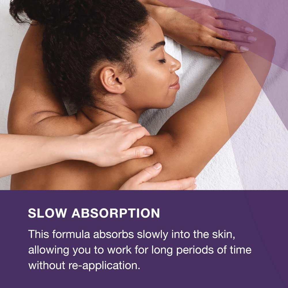 Free-Up Professional Massage Cream - Fragrance-Free, Non-Greasy Formula with Superior Glide & Lubricity - 16 Oz Jar (3 Pack) - Ideal for Physical Therapy, Deep Tissue Massage & Spa Treatments