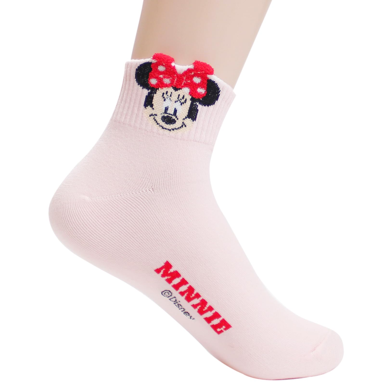 Cartoon Character Women's Crew Socks - Fun & Comfortable Original Design Ankle Socks for Daily Wear, Workout, and Gift Giving