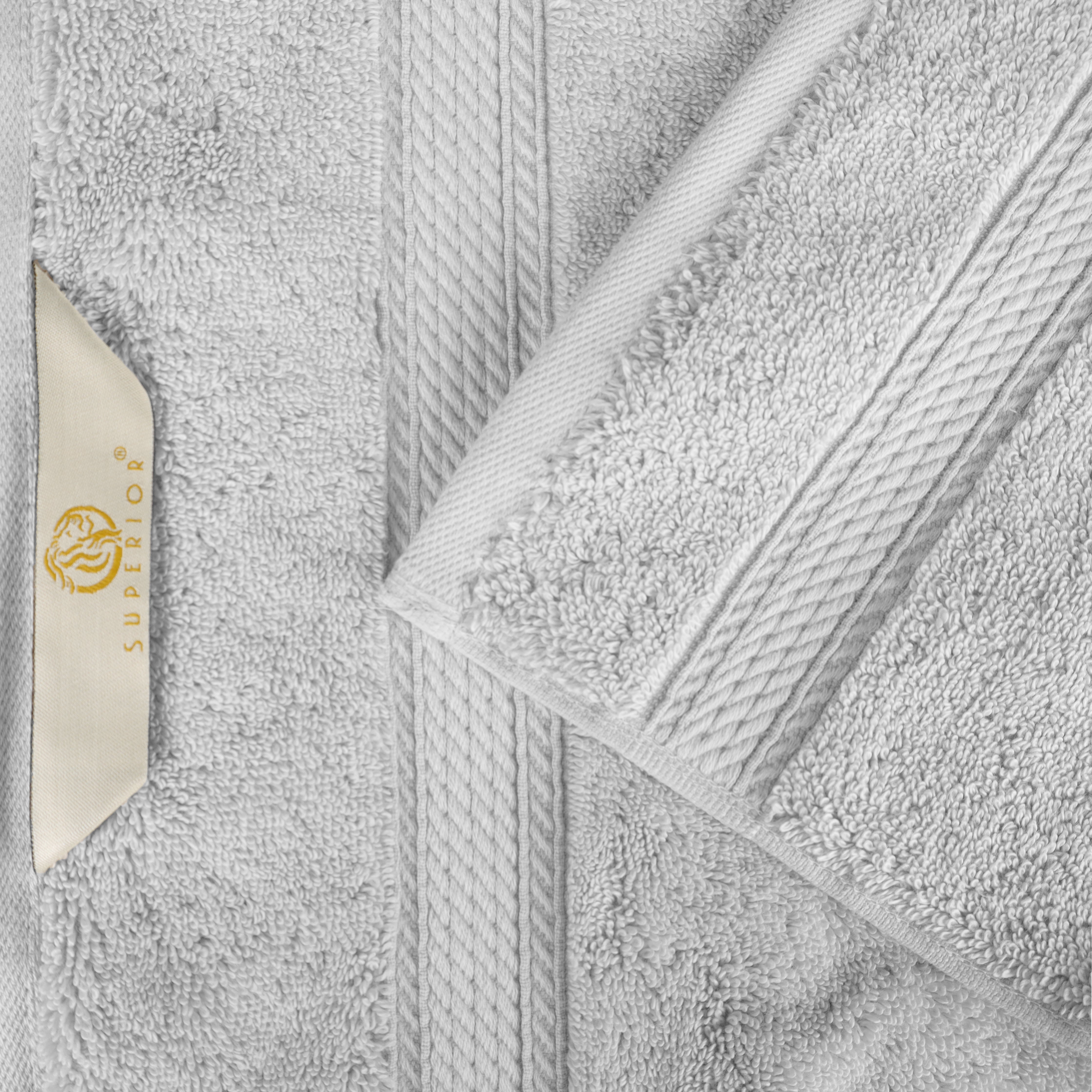 Premium 4-Piece Egyptian Cotton Bath Towel Set - Ultra Soft, Heavyweight & Plush Pile for Spa-Like Luxury at Home | Perfect for Bath, Beach & Guest Use