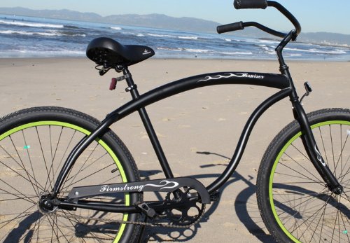Firmstrong Bruiser Men's Single Speed Beach Cruiser Bike - Perfect for Coastal Rides & Casual Cycling