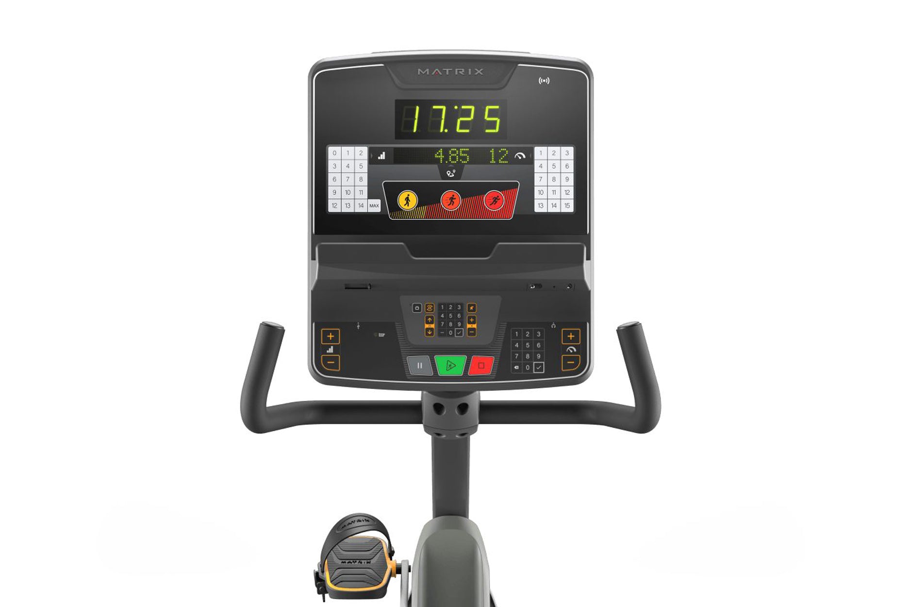 Matrix Performance Recumbent Exercise Bike for Home Gym - Indoor Cycling Bike with Adjustable Seat & Resistance - Perfect for Cardio Workouts, Physical Therapy & Senior Fitness