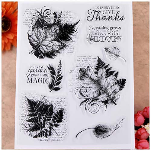 KWELLAM Clear Stamps for Card Making & Scrapbooking - DIY Craft Decor